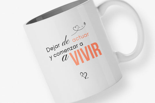 Taza "Actuación"